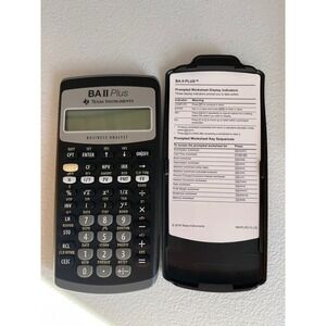 Texas‎ Instruments BA II Plus Business Analyst Financial Calculator